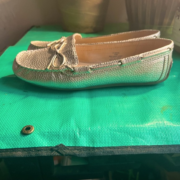 Crown & Ivy sz 7.5 Gold Malya flats NWOT - Picture 11 of 13
